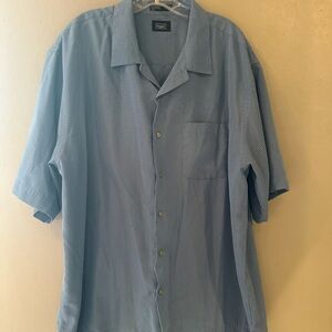 Haggar Men's Blue Shirt